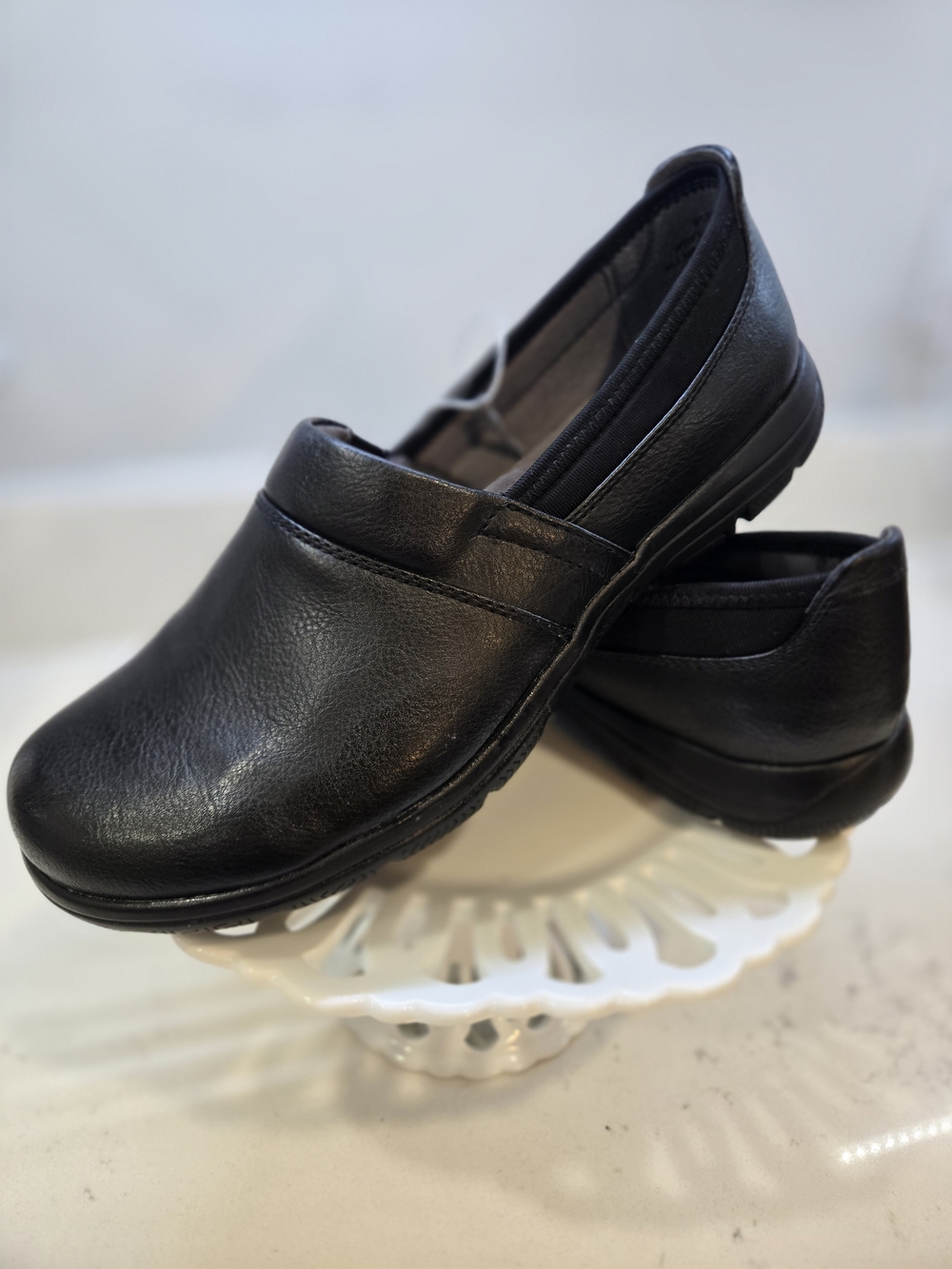 BareTraps Black Slip-On Comfort "Elisa" Loafers. Brand New With Tags.Memory Foam